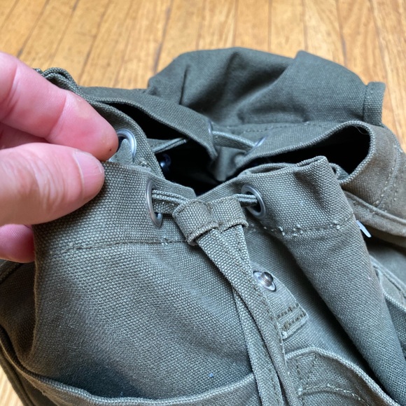 Baggu Green Canvas backpack - Picture 10 of 15